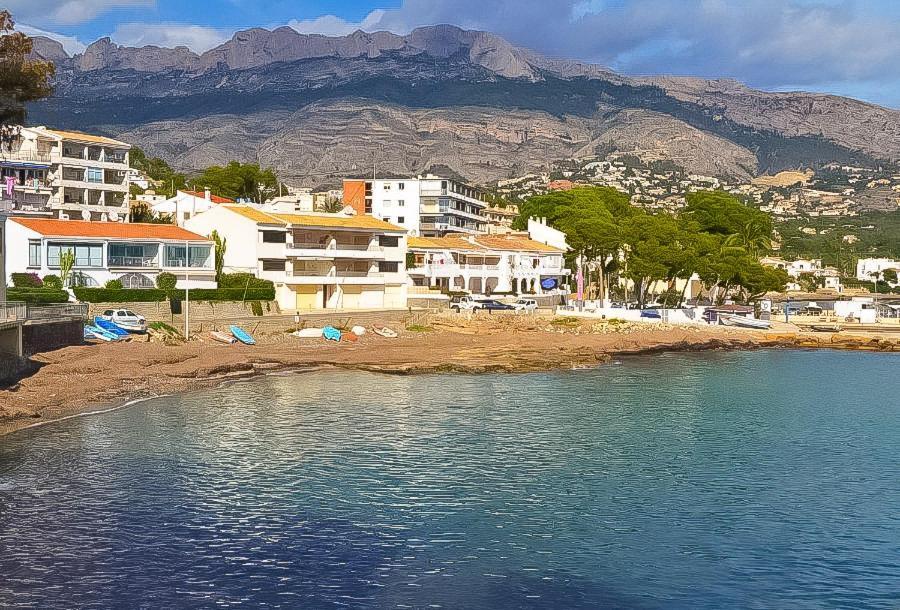 Apartamento Primera Linea Con Acceso Privado A La Playa Алтеа Екстериор снимка